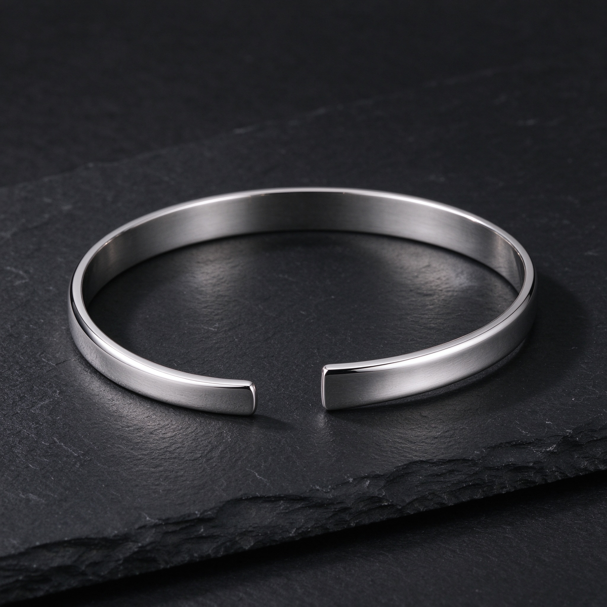 Mavrixel Arhitektonska otvorena narukvica (cuff bangle)